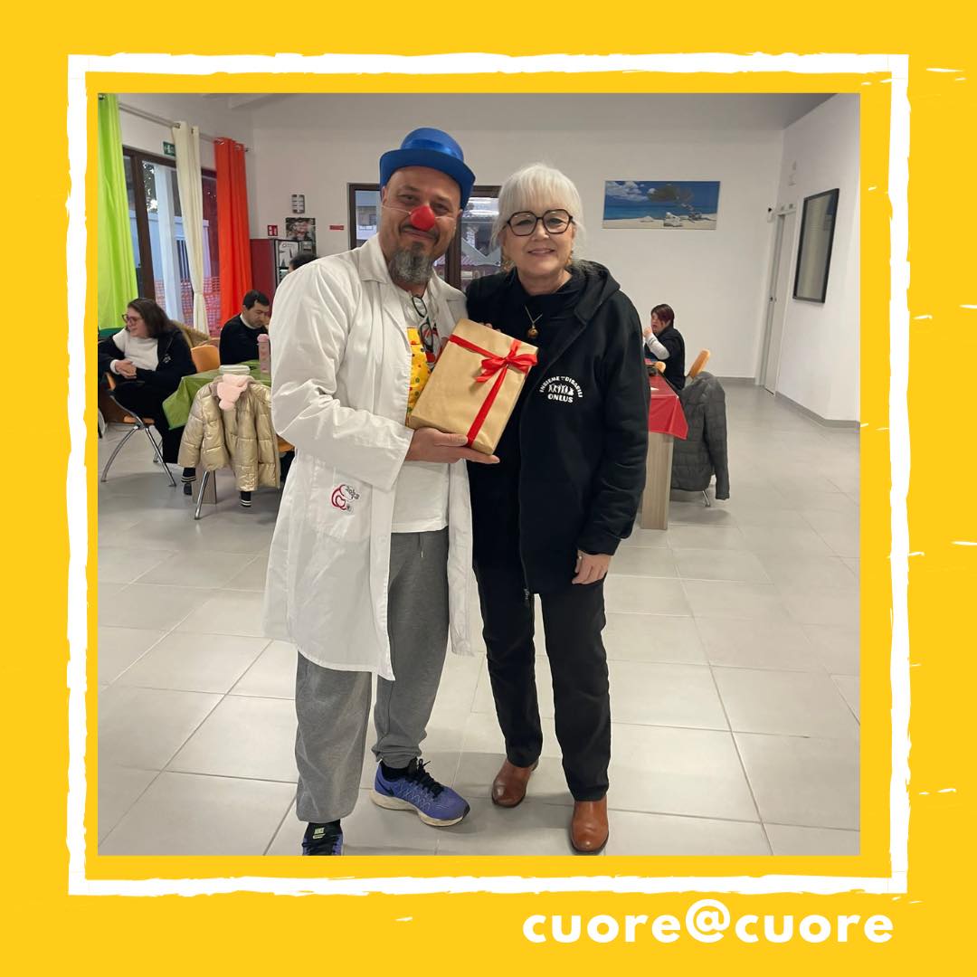 Fiumicino – la casa di Enzo, Insieme con i Disabili: donato, grazie al progetto Natale 2023 un Tablet.