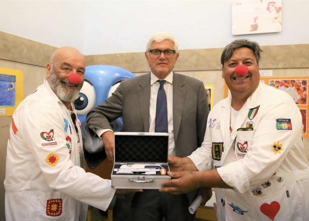 DONAZIONE DI STRUMENTAZIONE MEDICA PER I PICCOLI PAZIENTI!